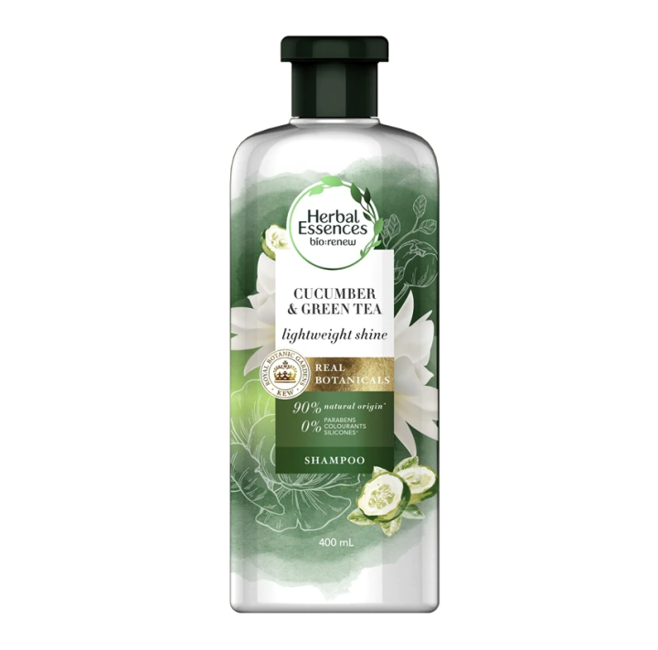 Herbal Essences Bio Renew Cucumber & Green Tea Shampoo 400ml Lazada