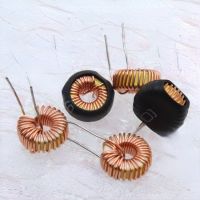 10Pcs Yellow White Ring Magnetic Ring Inductor 8026 100UH 10A 1.0 Line Choke Coil Horizontal Toroidal Inductor Coil Electrical Circuitry Parts