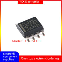 ชิป IC TLC555CDR SOIC-8ตัวจับเวลาใช้พลังงานต่ำแบบใหม่ดั้งเดิม