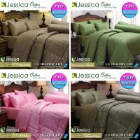 ?TeeBed? Jessica Cotton100% SilkShine ชุดผ้าปู (ไม่รวมผ้านวม) ลายริ้ว (Stripe)  3.5ฟุต(Single)/ 5ฟุต(Queen)/ 6ฟุต(King) / JStripe2018