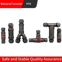 [HOT] IP68 Waterproof Connector 2/3/4/5 Pin Electrical Terminal Adapter Wire Connector Screw Pin connector LEDLight Outdoor Connection