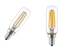 Edison Bulb E14 LED Light T25 4W 8W 12W Cooker Hood Filament Lamp Extractor Fan Bulb Warm White/White Lighting 220V