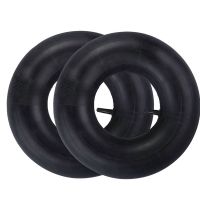 2 PCS 13 x 5.00-6 inch Heavy Duty Inner Tube with TR-13 Straight Valve Stem - for Wheelbarrows Mowers Hand Trucks