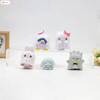 Sanrio ของเล่นแบบจำลองพระเยซูของเล่นการออกแบบที่ไม่เหมือนใครจำลองขนาดเล็ก5ชิ้นสำหรับห้องนั่งเล่นตกแต่งเดสก์ท็อป