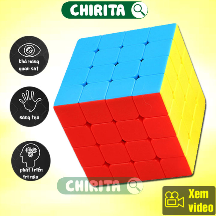 Hướng dẫn cách giải Rubik 4x4 cơ bản