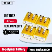 501012 40mAh 3.7V Lithium Polymer Rechargeable Battery for TWS Bluetooth Headset i7s i8 i9 i10 i12 MP3 MP4 GPS Toy Li-ion Cell [ Hot sell ] ougd35