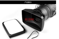 ✈✺ 16:9 Wide Lens DV square lens hood cover Screw Mount for Video film cinema Camcorders lens 30 37 43 46 49 52 55 58 62 67 72 77