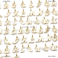 pime MALL 52ชิ้น/ล็อต Random mixed Shape GOLD Charms จี้สำหรับ DIY Jewelry making Tools