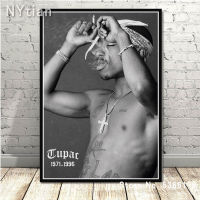 Tupac Shakur ไอเดียของขวัญ NT302 2PAC เอาท์ลอว์ดนตรีแร็ปแร็ปเปอร์ดาวโปสเตอร์ศิลปะพิมพ์บนผนังภาพผ้าใบวาดภาพอยู่อาศัยบ้านของขวัญตกแต่งห้องไอเดียของขวัญ