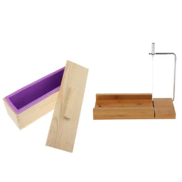 Wood Soap Cutter Loaf Mould Mold with Beveler Planer and Wire