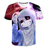 2023 newshort แขนเสื้อ Undertale เสื้อ Undertale เด็ก เสื้อ Undertale ชายหญิง-เสื้อยืด