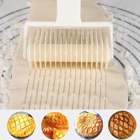 Pizza Roller Mesh Knife Lattice Cutter Roller Pastry Bread Pizza Wheel Pie Dough Cutter DIY Bakeware Plastic Pull Net Pizza Tool