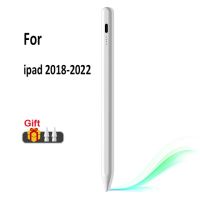 สำหรับ iPad ดินสอพร้อมที่ป้องกันฝ่ามือเอียงสำหรับปากกาลายแอปเปิ้ล-2 1 IPad Air 5 2022-2018สำหรับปากกาลายแอปเปิ้ล Stylus ดูดซับแม่เหล็ก