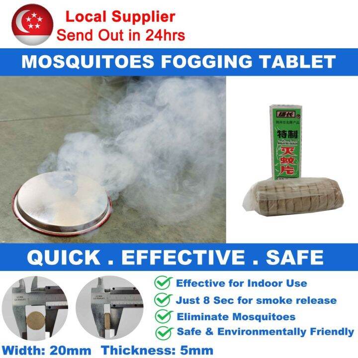 MOSQUITOES DIY FOGGING COIL TABLET: PEST CONTROL, STOP DENGUE FEVER ...