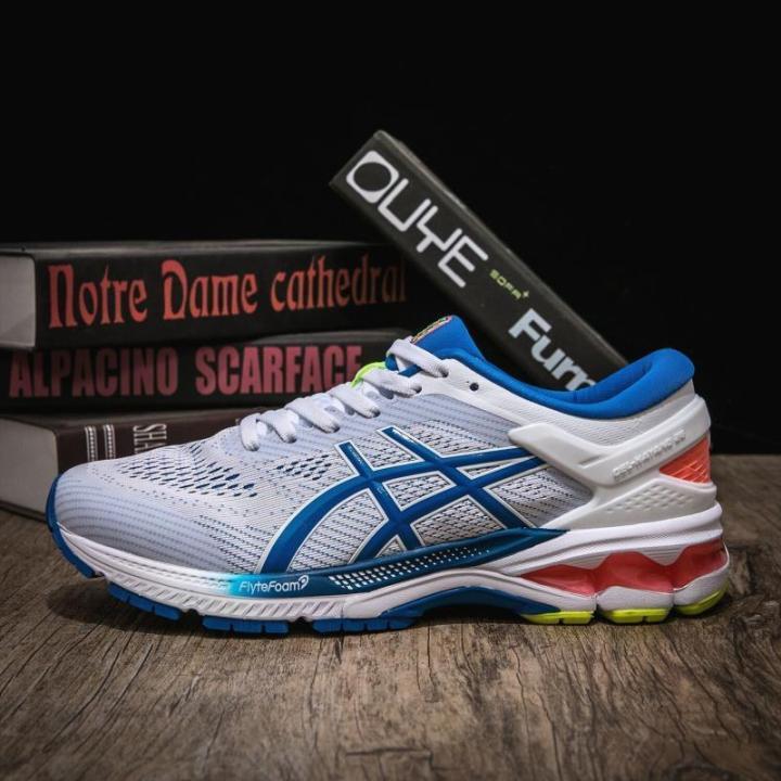 asics-2023รองเท้าวิ่งสำหรับผู้ชาย-รองเท้าบุรุษวิ่งทางไกลรองเท้าวิ่งตาข่าย-kayanok26รองเท้าวิ่งรองเท้าวิ่งกีฬารองรับได้อย่างมั่นคง