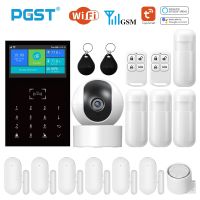 【LZ】™✣۩  PGST PG109 Smart Tuya Alarm System 4.3 inch Screen WIFI GSM Burglar Home Security With Temperature and Humidity Function