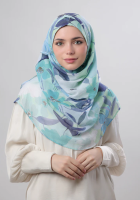 ฮิญาบ BOKITTA รุ่น Voila Maxi - MINTY BLOOMS - Instant hijab สัญชาติเลบานอน