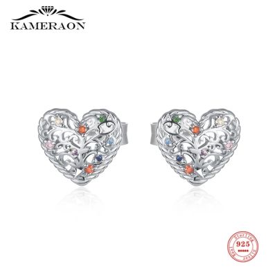 [COD] of Jewelry 925 Sterling Stud Earrings with Colorful for Statement Brincos