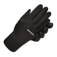 [COD] warm mens bare fingers winter plus velvet thick touch screen cold-proof riding waterproof full-finger women