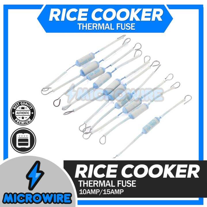 Rice Cooker Thermal Fuse *10amp *15amp Lazada PH