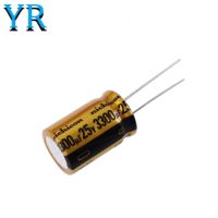 10PCS 3300uF 25V NICHICON FW Series 16x25mm 25V3300uF HiFi Audio Capacitor 16x25MM