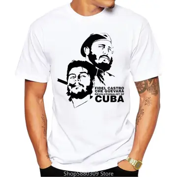 Original Che Guevara T Shirt Men Brand Famous Short Sleeved T-Shirt Red  Star Printed Fitness Cotton Swag Tee Shirts