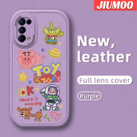 เคส JIUMOO สำหรับ OPPO Reno 5 Pro 5K 5G Reno 4 Reno 2 2F Reno 2Z ค้นหา X3 Lite เคสการ์ตูนหุ่นยนต์ของเล่นน่ารักลายดีไซน์ใหม่เคสนิ่มเคสใส่โทรศัพท์หนังกันกระแทกเลนส์กล้องถ่ายรูปเคสป้องกันที่ครอบคลุมทั้งหมด