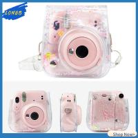 LONGB โปร่งใส เคสกล้อง เดินทาง เกราะป้องกัน เคสป้องกัน สำหรับ Fujifilm Instax Mini 11 กระเป๋าถือ