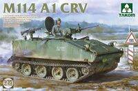 โมเดลรถลาดตระเวนหุ้มเกราะ,M114A1พลาสติก1/35กองทัพสหรัฐ100% ต้นฉบับจากญี่ปุ่นมีสีขึ้นรูป TKO2148