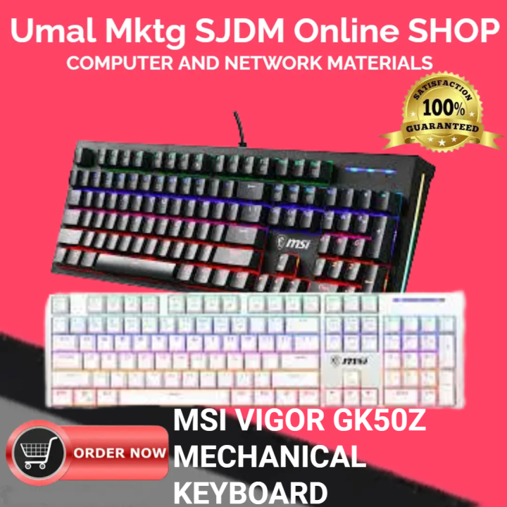 Msi Vigor Gk50 Z Gaming Keyboard Wired Lazada Ph