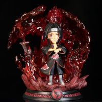 Naruto GK Susano Uchiha Itachi Q Version Can Be Illuminated Scene Animation Hand 【AUG】