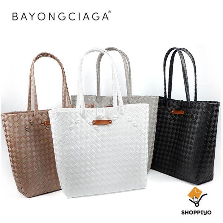 Bayongciaga Go Luxe No Zipper Shoulder Bayong Bag Lazada PH