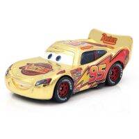 【support】 The Pie Mart Pixar Cars Silver McQueen 1:55ของขวัญวันเกิดโมเดลรถของเล่นโลหะผสมหล่อขึ้นรูปสำหรับเด็กผู้ชาย