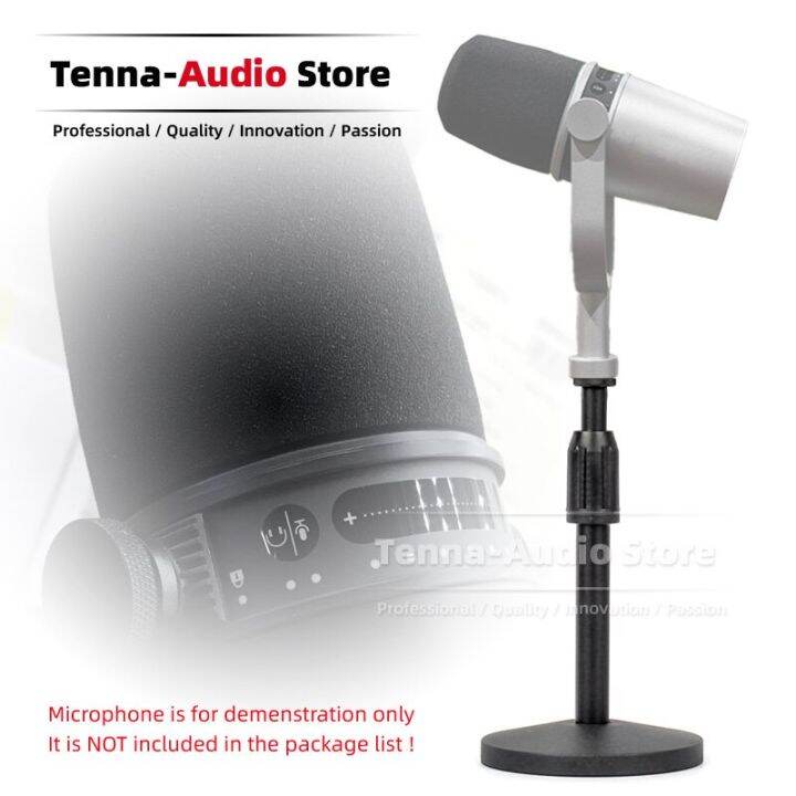 For SHURE MV7 MV 7 USB Extending Desk Microphone Stand Desktop Bracket