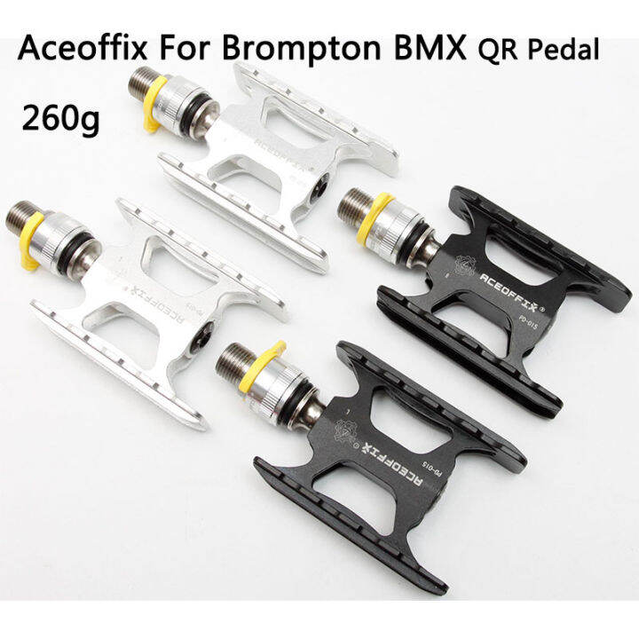 aceoffix-จักรยานพับเหยียบสำหรับจักรยาน-brompton-เบาเหยียบอะแดปเตอร์ที่วางจำหน่ายด่วนสำหรับ-mks-ezy-pedalsfor