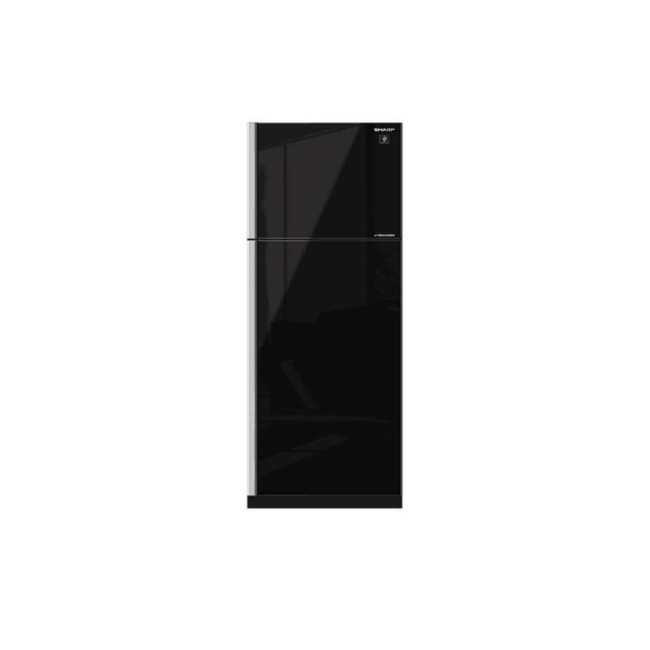 sharp-ตู้เย็น-รุ่น-sj-x410gp-bk-กระจกสีดำ-ขนาด-14-4q