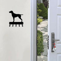 German Shorthaired Pointer Dog Key Hooks Keychain Holder Metal Wall Art