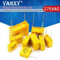 10pcs 275VAC capacitor X2 series 0.01UF   2.2UF Polypropylene film capacitor New 10nf 100nf 150nf 200nf 680nf 470nf 1UF