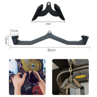 อุปกรณ์เสริมสำหรับฟิตเนส,มือจับแบบดึงลงสูงทนทานกันลื่น Pulley Cable Machine Pull Back Handle Seated Lat Pull Down Rowing Machine Attachment Back Muscle Exercise Bar For Gym