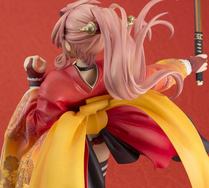 figure-ฟิกเกอร์-งานแท้-100-alter-hobby-japan-hyakka-ryouran-samurai-girls-ฮักกะเรียวรัน-ซามูไรเกิร์ล-keiji-maeda-เคอิจิ-มาเอดะ-with-luncheon-mat-1-8-ver-original-from-japan-anime-อนิเมะ-การ์ตูน-มังงะ-