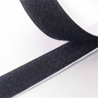 30mm Black Self Adhesive Hook and Loop Stick Sticky Black on Tape AA7333