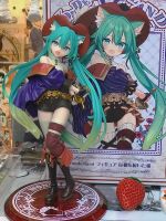 ฟิกเกอร์ Taito Hatsune Miku,Vocaloid Wondelland Nagutsu O Haita Neko Pvc หุ่นแอ็คชั่นรูปปั้นตกแต่งตุ๊กตาของเล่น