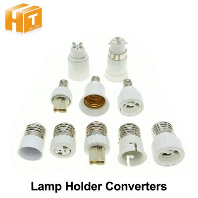 【YF】☇  Lamp Holder Converters GU10 / G4 MR16 B22 E14 to E27 E27 Base.