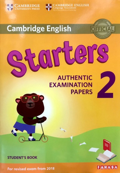 Sách luyện thi cambridge english starters 1 student s book 123 cho bé - ảnh sản phẩm 3