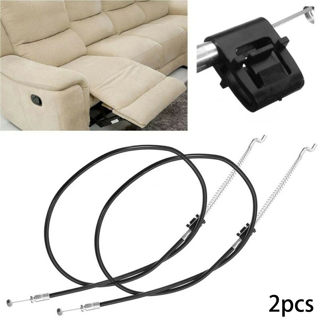 2 x D Style Sofa Cable Recliner Release Replacement for Couch Chair 120mm 