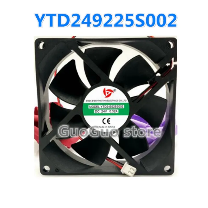 1pcs FFB0924SHE 24V 0.60A 9238 9CM 3-wire inverter cooling fan