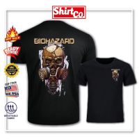 T SHIRT -  （ALL IN STOCK）  Biohazard Rock Band Big Design Premium T-shirt Music Groups Cotton T SHIRT   (FREE NICK NAME LOGO)