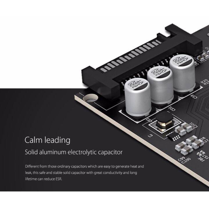 orico-7-พอร์ตใส่การ์ดเสริม-usb3-0-pci-e-พร้อมชิปคู่-pvu3-7u