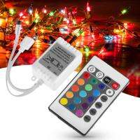 24 Key IR Remote Controller DC 12VสำหรับRGB 5050 SMD LED Strips Wireless