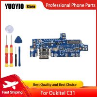 USB Plug Port Charge Board For Oukitel C31 Oukitel C31 Pro Phone Perfect Replacement Parts Free Tools Wall Chargers